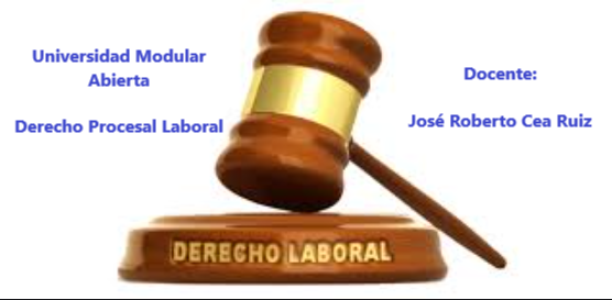 DERECHO PROCESAL LABORAL -O- (Maestro José Roberto Cea Ruiz)