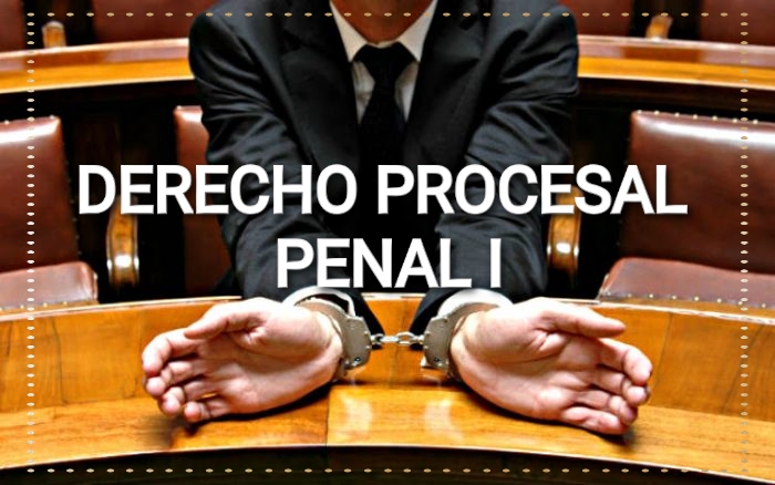 DERECHO PROCESAL PENAL I -E- (Licdo. Mauricio Antonio Escalante)