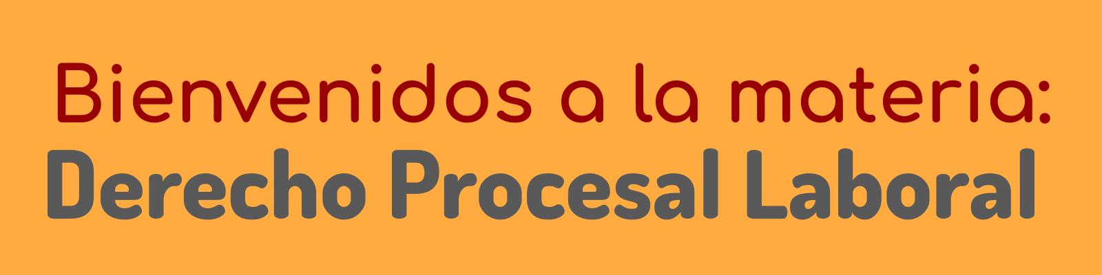 DERECHO PROCESAL LABORAL -M- (Maestro Mario Alfonso Ortiz Morán)